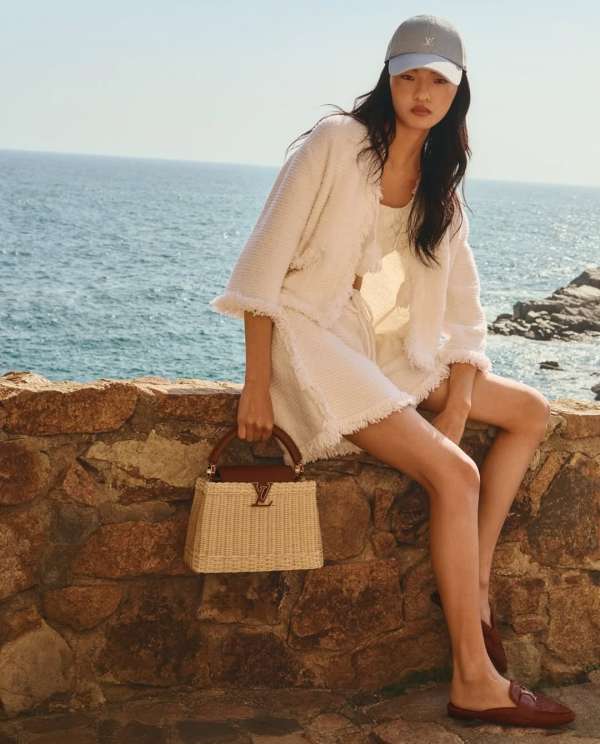 LOUIS VUITTON RESORT CAMPAIGN. PHOTOGRAPHED...