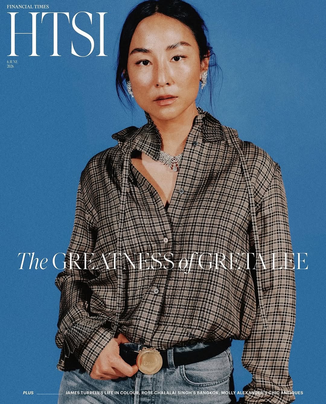 GRETA LEE ON THE COVER OF HTSI MAGAZINE. PHOTOGRAPHED BY JAMES BRODRIBB.

EDITOR: 
Jo Ellison @jellison22

STYLE DIRECTOR: 
Isabelle Kountoure @isa_kountoure

PHOTOGRAPHER / DIRECTOR: 
James Brodribb @jamesbrodribb

STYLIST: 
Tony Irvine @tony_irvine

HAIR STYLIST: 
Jenny Cho @jennychohair 

MAKEUP ARTIST: 
Tyron Machhausen @tyronmachhausen

MANICURIST:
Megumi Yamamato @megumiyamamotonyc

SET DESIGN: 
Hans Mahawaral @studio_hans_nyc

PRODUCTION: 
One Thirty-Eight Productions @onethirtyeightproductions 

STUDIO: 
37VD @37vd_studio 

LOCATION: Brooklyn, New York