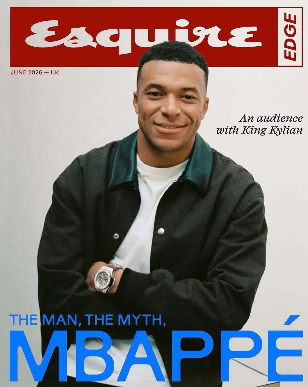 Pablo Zamora X Kylian Mbappé for UK Esquire Jun. 26