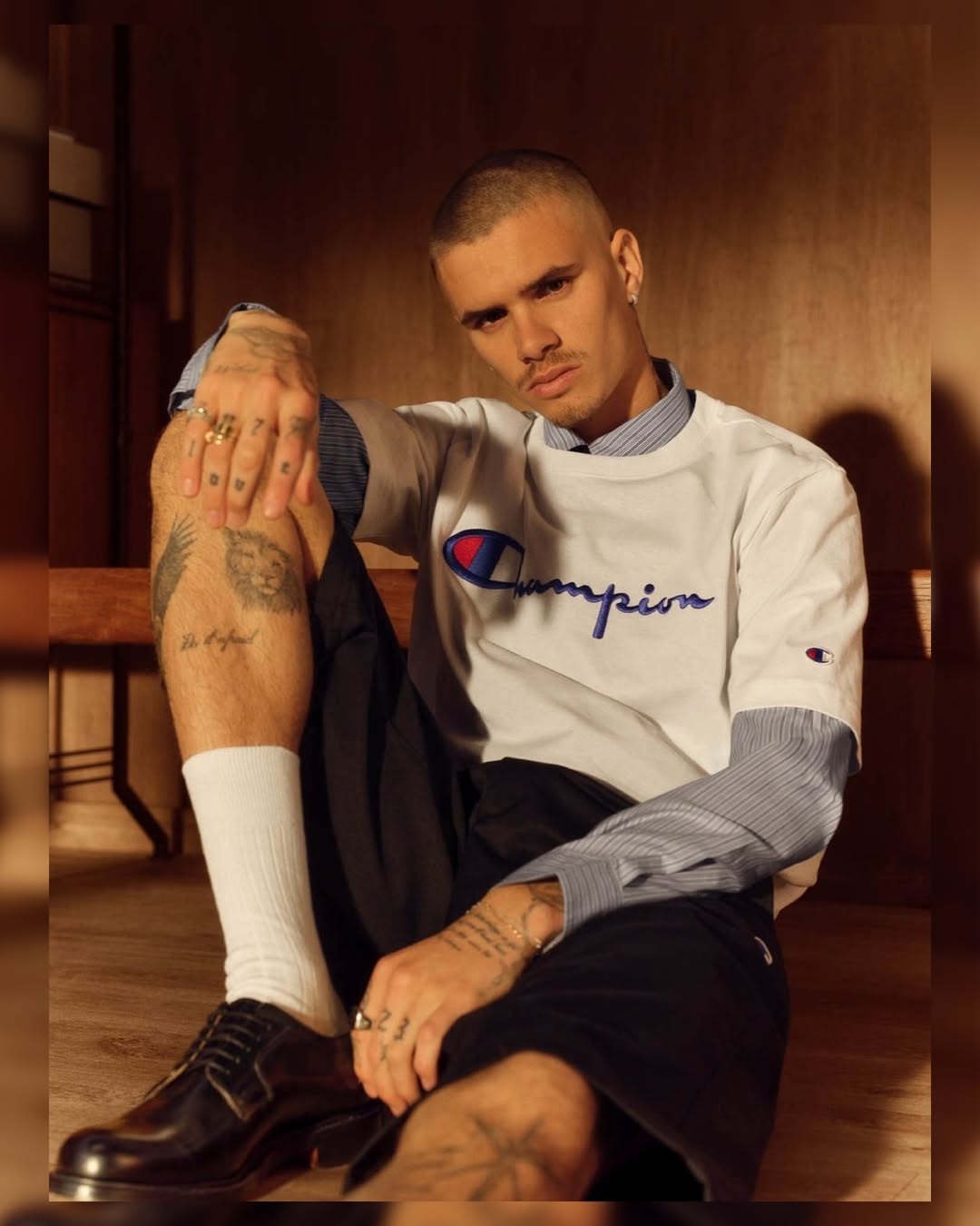 The Champions for Champion campaign featuring @romeobeckham captures the spirit of self-expression, personal style, and a new wave of culture shapers.
 
Shot at Park Royal Studios
Studio 5 & Studio A
 
#Champion #filmstudios #photoshoot #photostudio #fashion #romeobeckham #ChampionsForChampion @champion #parkroyalstudios
