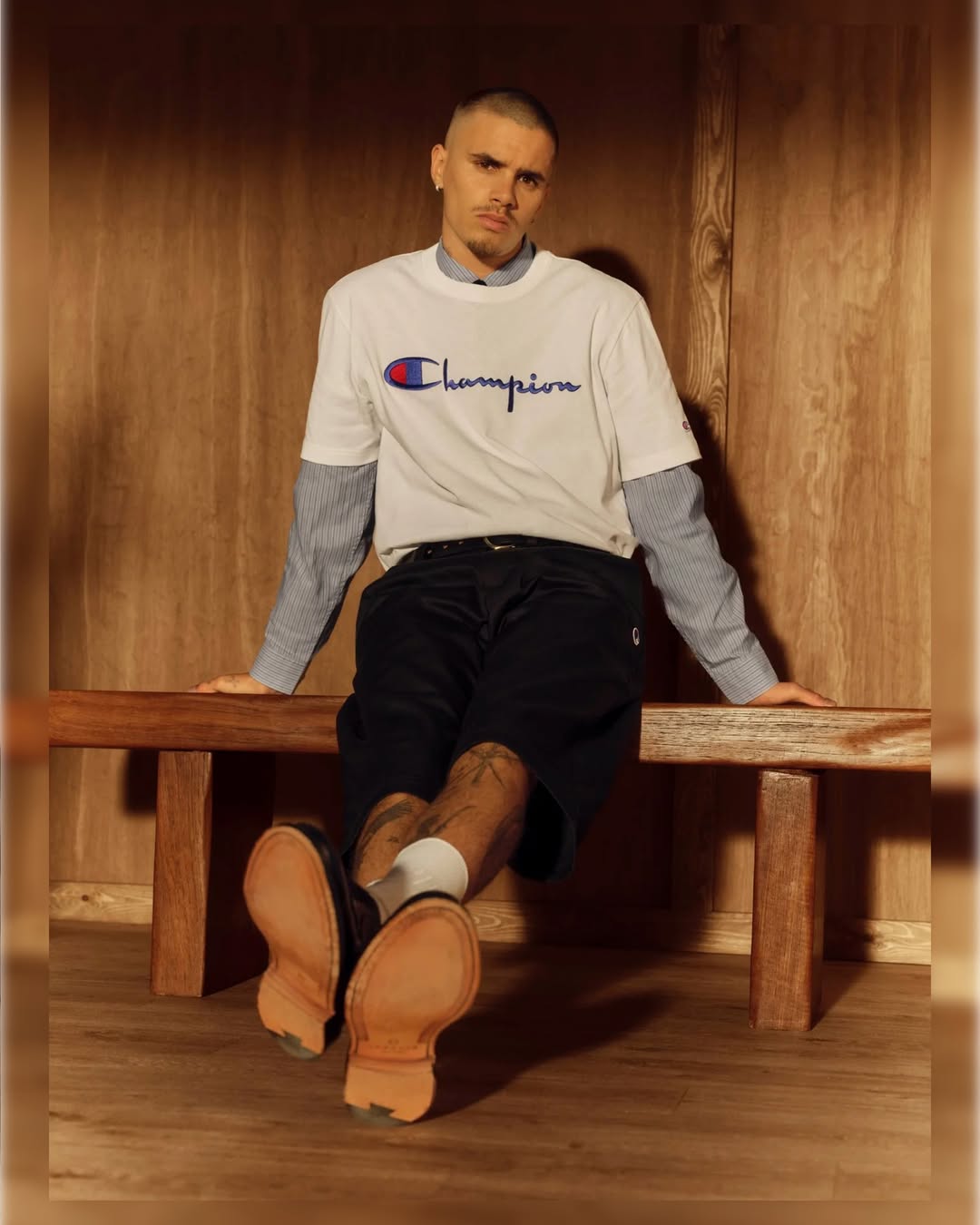 The Champions for Champion campaign featuring @romeobeckham captures the spirit of self-expression, personal style, and a new wave of culture shapers.
 
Shot at Park Royal Studios
Studio 5 & Studio A
 
#Champion #filmstudios #photoshoot #photostudio #fashion #romeobeckham #ChampionsForChampion @champion #parkroyalstudios