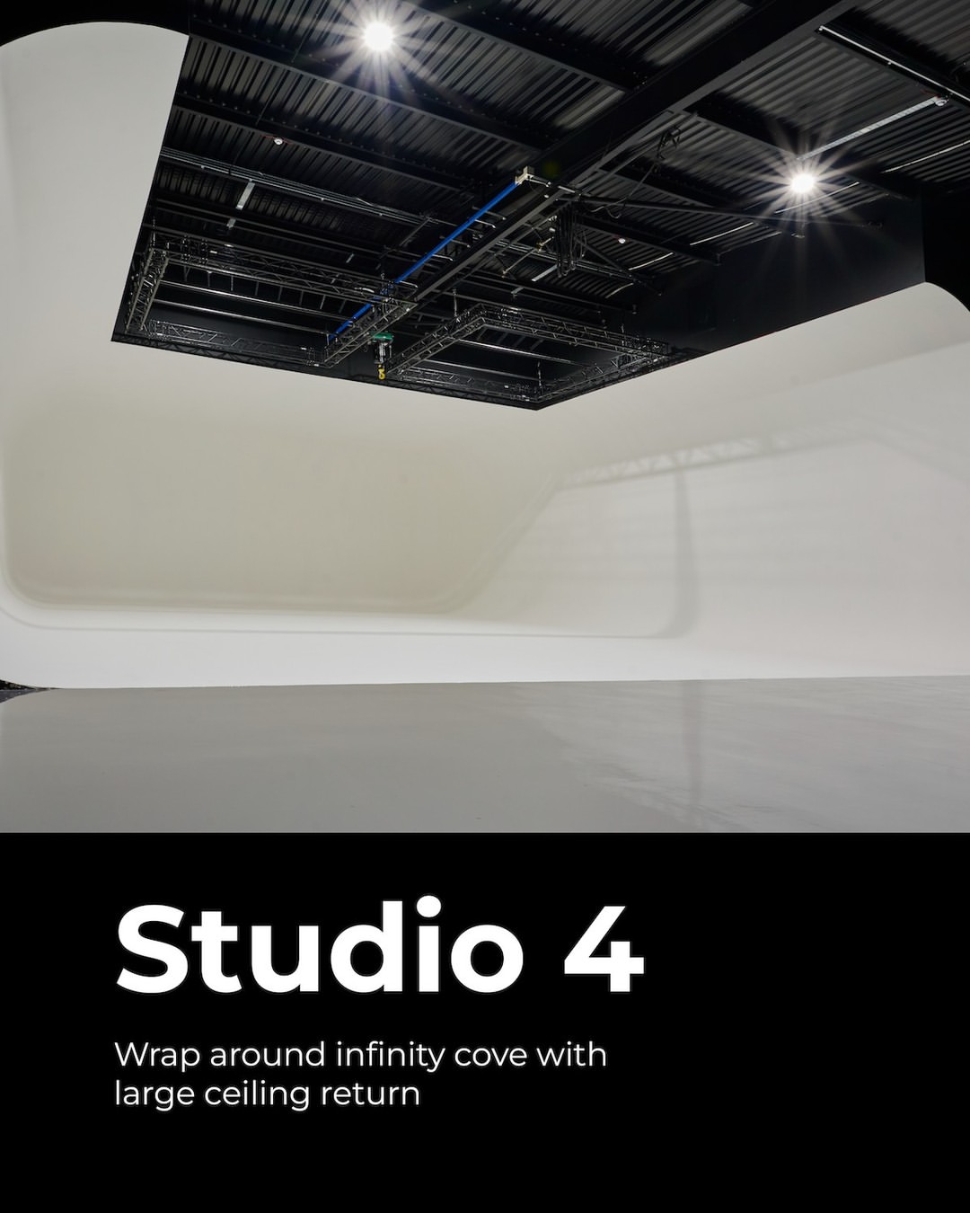 Studio 4 is an ideal space for a variety of productions. Featuring a U-shaped infinity cove with a 36ft ceiling return and production facilities, it offers the flexibility needed for high-end productions. The drive-in access allows for easy vehicle entry, while the elevated mezzanine level provides additional space for styling, makeup, and production tasks, making this studio both practical and comfortable for your crew and clients.
 
Please contact us to book studio 4

#filmstudio #photostudio #london #studio #parkroyalstudios