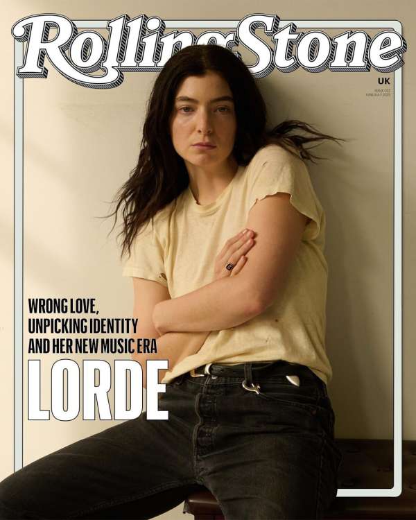 @lorde for @rollingstone 📸 by @theo123456⁠