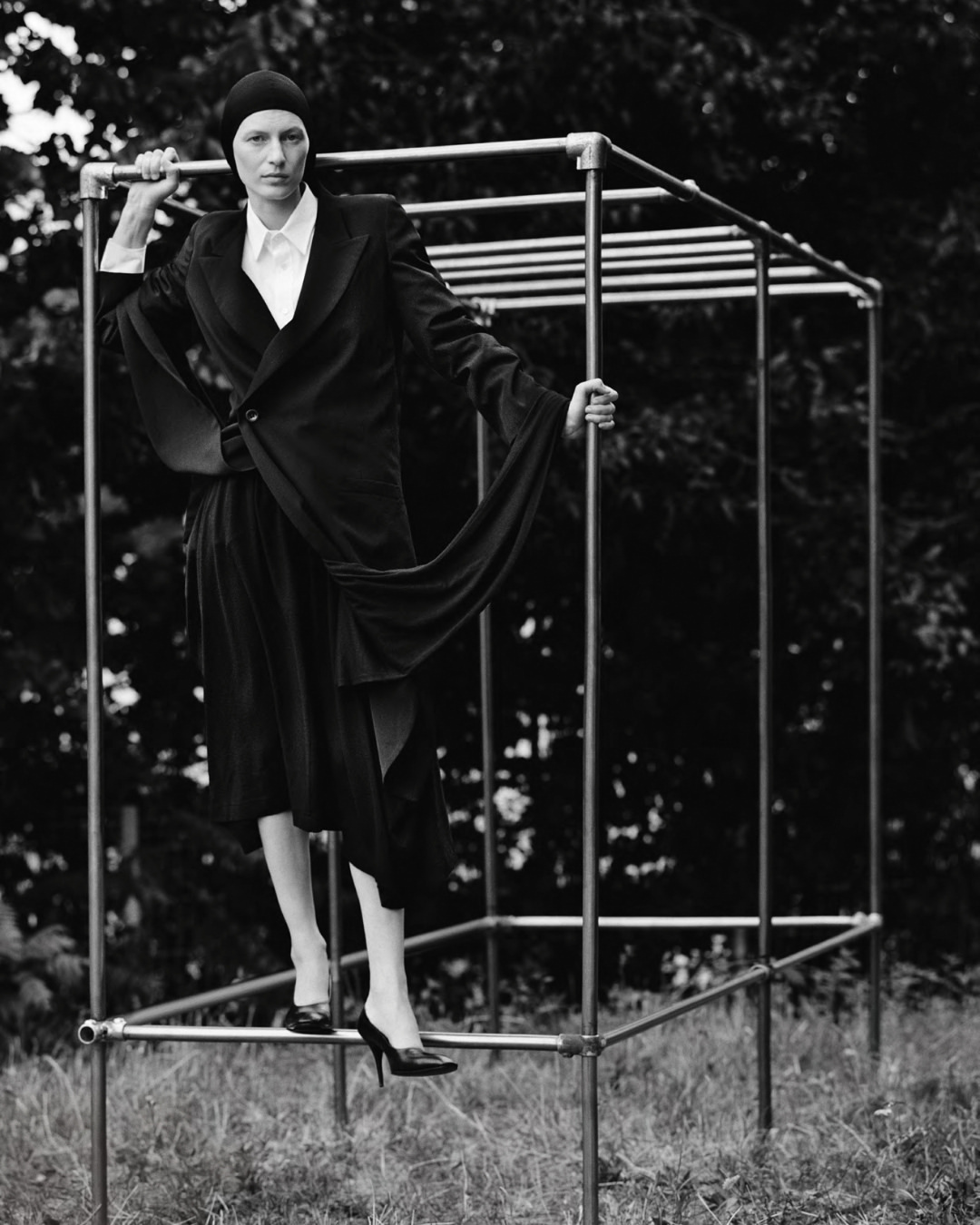 @isitnobis 📸 by @alasdairmclellan for the new @double_magazine⁠
⁠
Photographer: @alasdairmclellan⁠
Styling: @brian__molloy⁠
Hair: @anthonyturnerhair⁠
Makeup: @luciapicaofficial⁠
Set design: @christianfeltham⁠
Casting: @julialangecasting⁠
Talent: @isitnobis⁠
Production: @partner.films