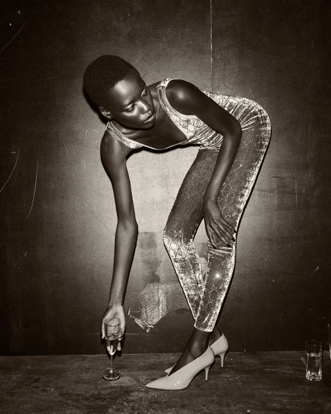 @m_magazine 📸 by @drewvickers⁠
⁠
Photographer: @drewvickers⁠
Art direction: @jbtalbourdet ⁠
Styling: @emmanuellealt⁠
Hair: @damienboissinothair⁠
Makeup: @luciapicaofficial⁠
Set design: @giovannamartial_⁠
Casting: @dmcasting⁠
Talent: @awarodhiang @libbytaverner @charlie._.jones._.c @m_wieczorek_⁠
Production: @partner.films