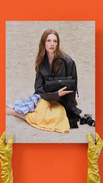 ‘Image of an Image’ @Prada SS26 campaign 🎬 ...