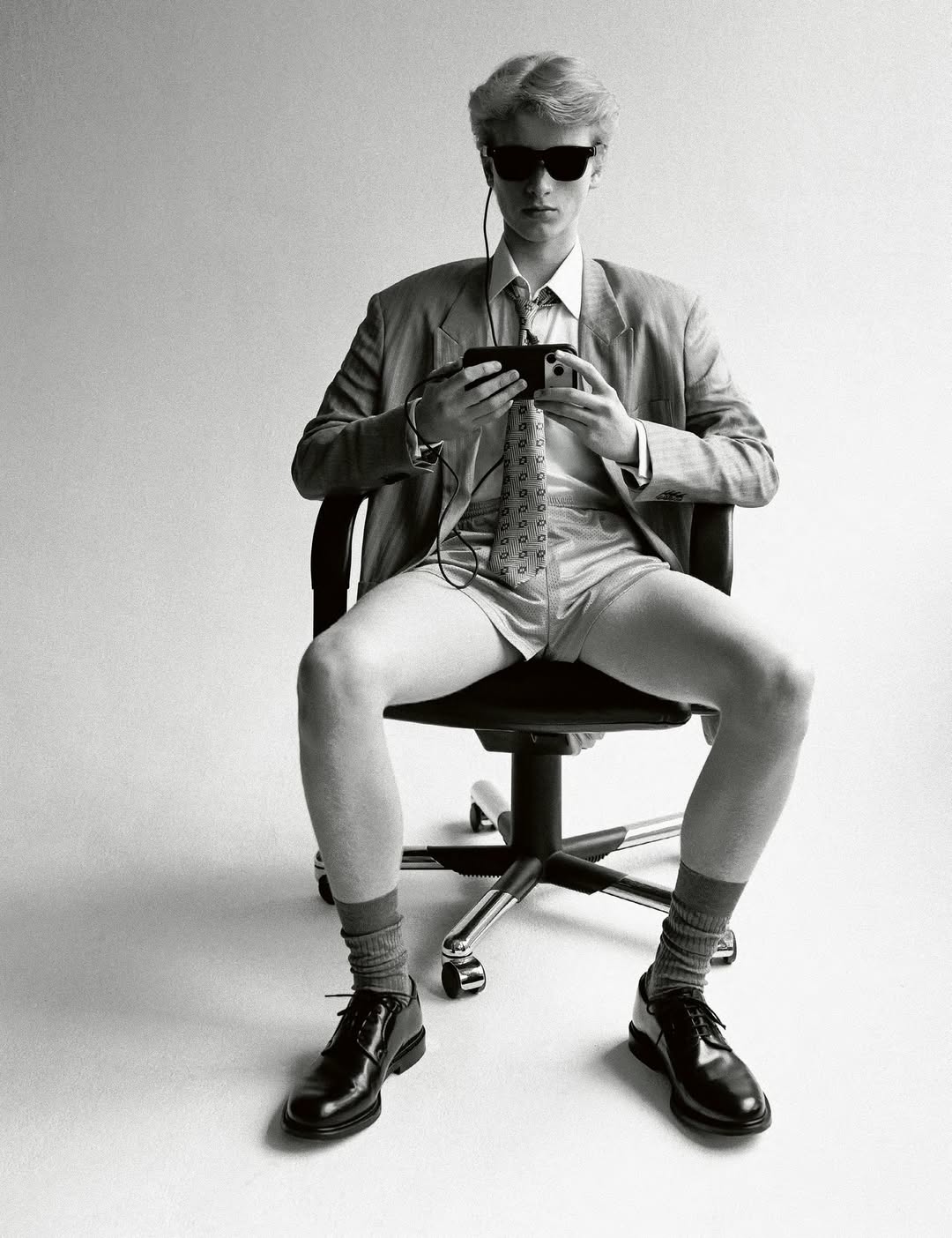 New @bazaarfrance  by @alasdairmclellan⁠