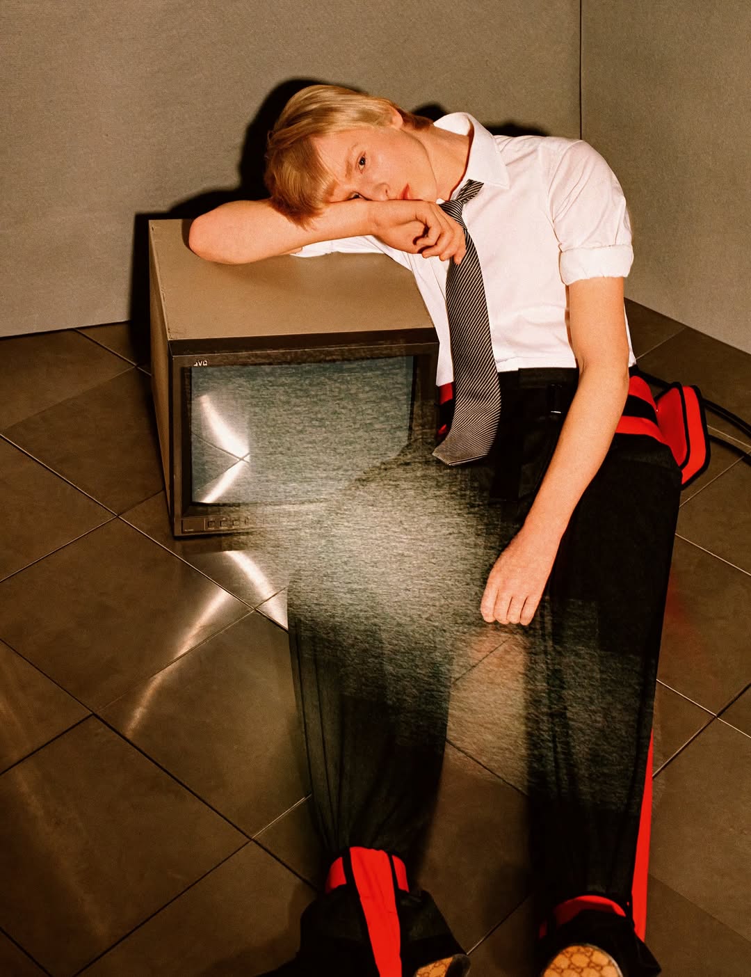 New @bazaarfrance  by @alasdairmclellan⁠