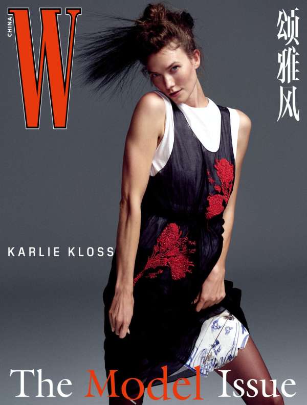 @liuwenlw + @karliekloss for @wmagchina 📸 b...