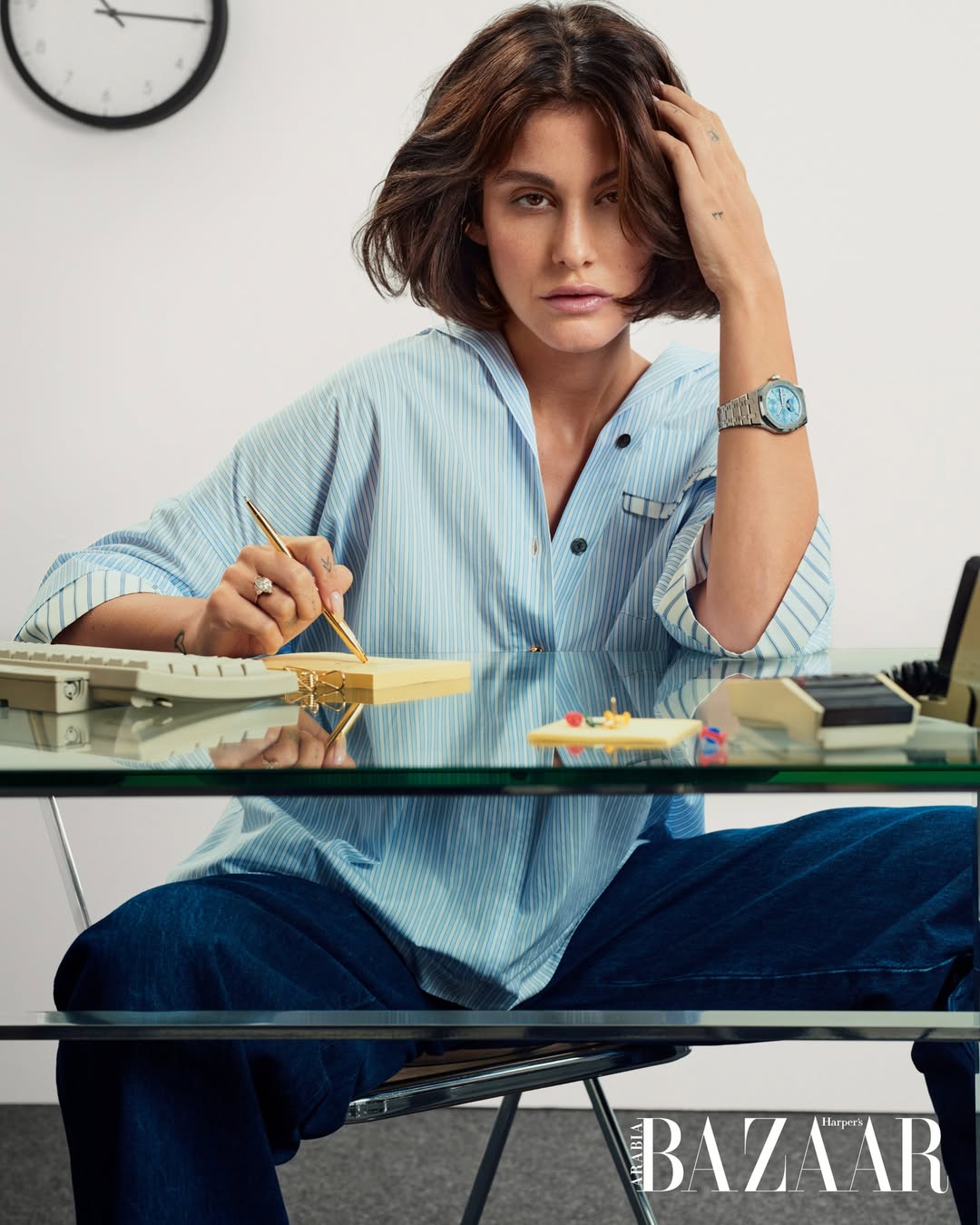 David Slijper X Nour Arida for Harper’s Bazaar Arabia Nov. 25