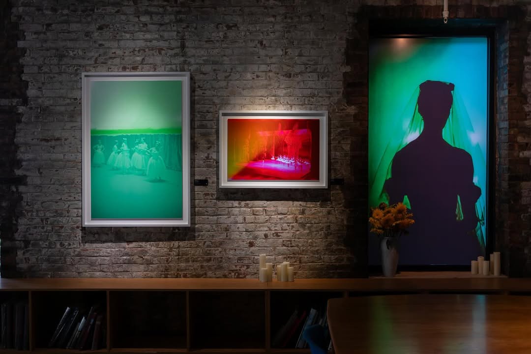 It is not every day that you get to be up close with the work of award-winning photographers, except at PICTO, it is! 

What a joy it has been to come into the studio and be immersed in “FANTÔMES,” a solo exhibition presented by @squadra.art of photographer Diàna Markosian @markosian, whose prestigious photography career has taken her around the world. 

Complementing Markosian’s distinctive style for conceptual documentary storytelling, the show was printed on Canson Platine, a digital printing paper distinctively designed for its darkroom aesthetic. The images were framed in custom hand-painted maple frames and set against our fine art precision vinyls. 

Be sure to check out the exhibition, open through Friday, November 14th.