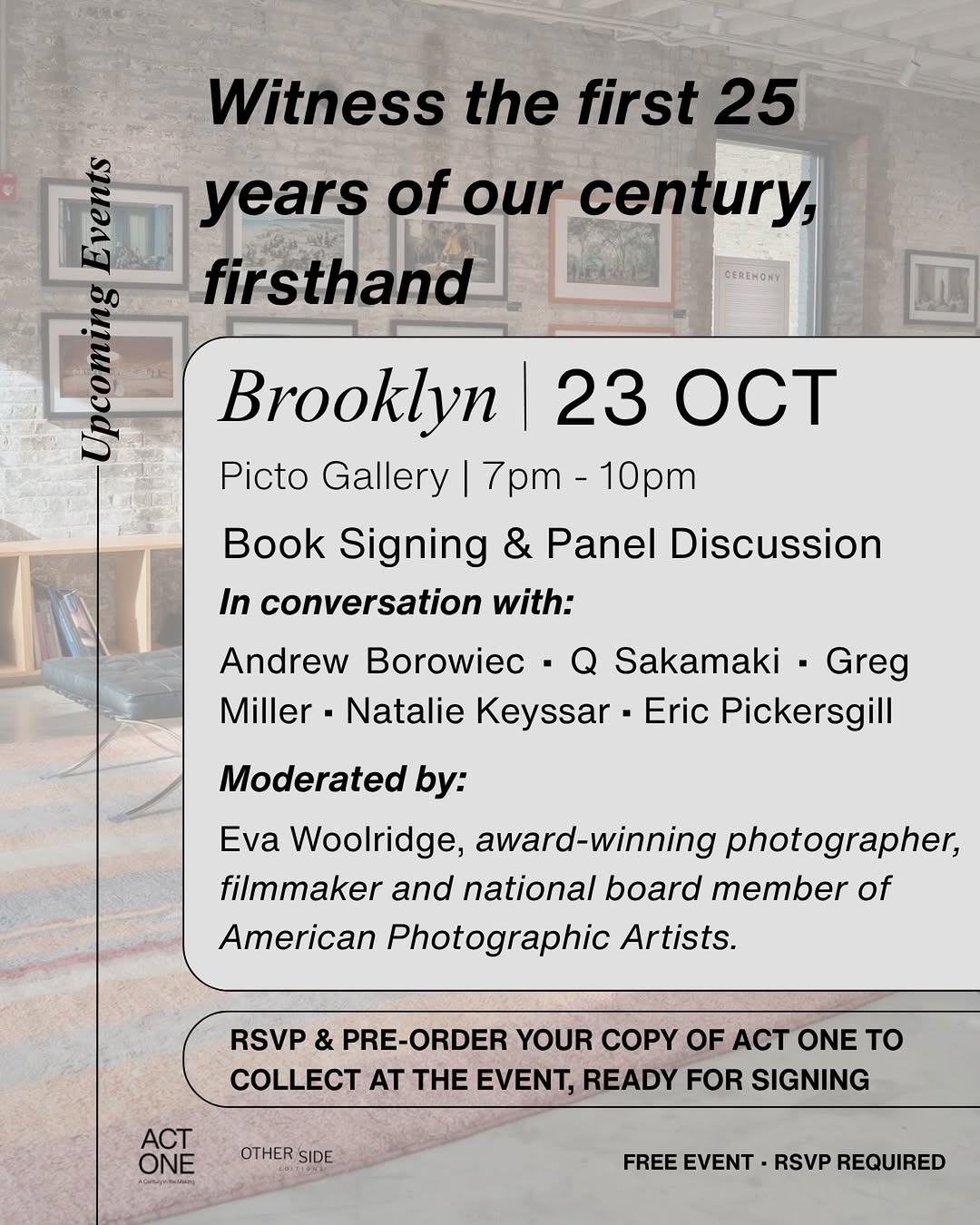 Witness the first 25 years of our century, firstha...
