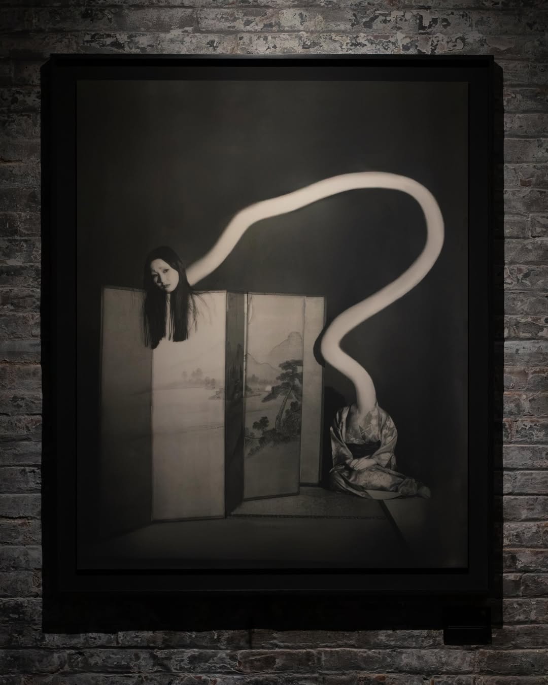 Installation views of Yōkai and Landscapes by Yuj...