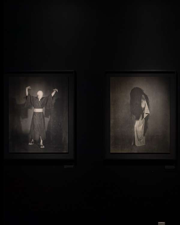 Installation views of Yōkai and Landscapes ...
