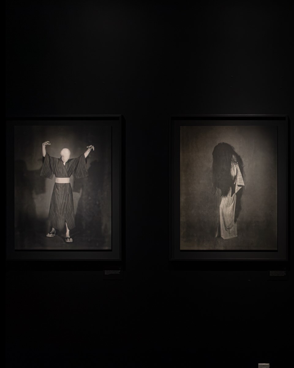Installation views of Yōkai and Landscapes by Yuj...