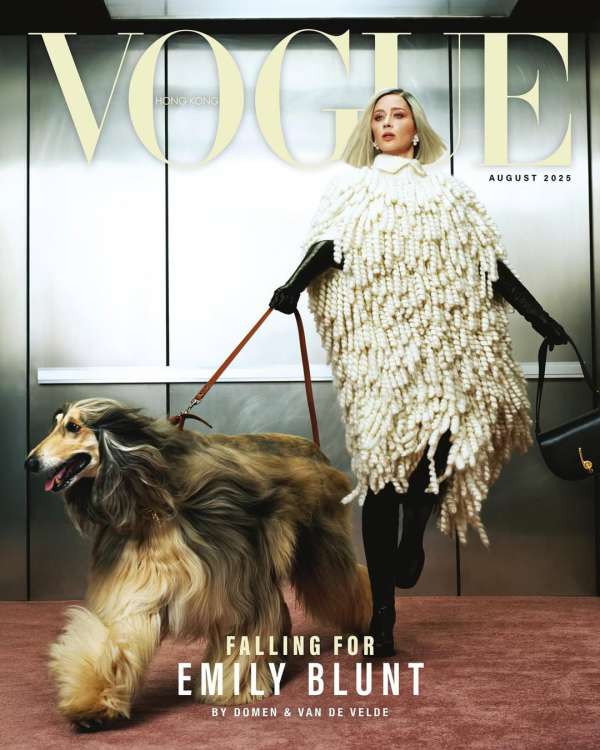 Edge, elegance, and Emily Blunt for Vogue H...