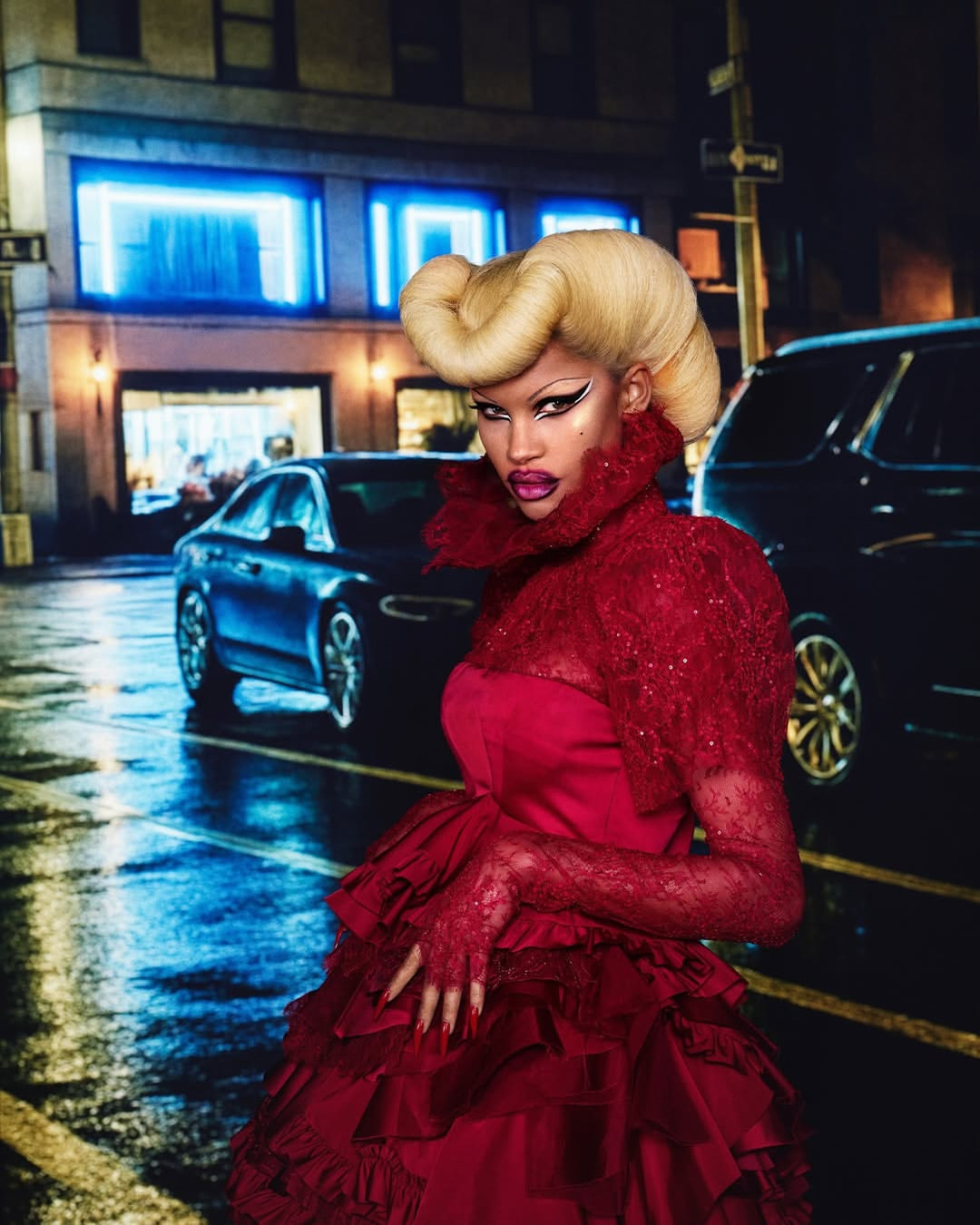 Doja Cat, Amelia Gray, Delilah Belle, and Daiane Sodré⁠ for V Magazine, shot by Steven Klein.⁠
Virtual production in full effect.⁠
⁠
Shot at PIER59 Studios.
