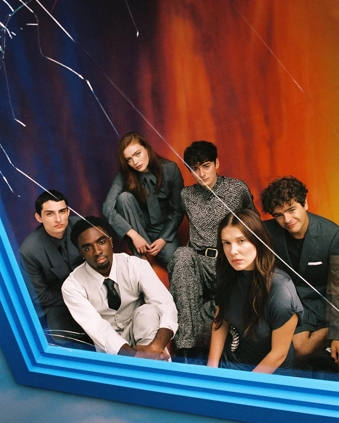 The cast of Stranger Things, in frame and in focus for TIME Magazine.⁠
⁠
Shot at PIER59 Studios.