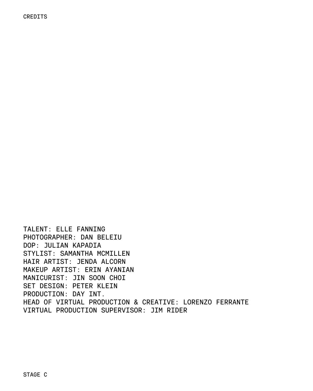 Elle Fanning for Coach. Where a digital world meets physical presence, made possible by Virtual Production.⁠
⁠
Shot at PIER59 Studios.