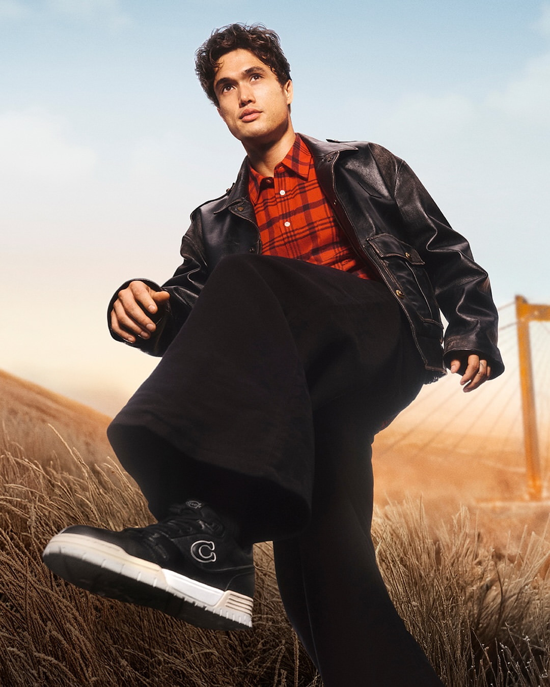 Charles Melton for Coach, in world made to match the moment. Designed with intention, executed with virtual production.⁠
⁠
Shot at PIER59 Studios.