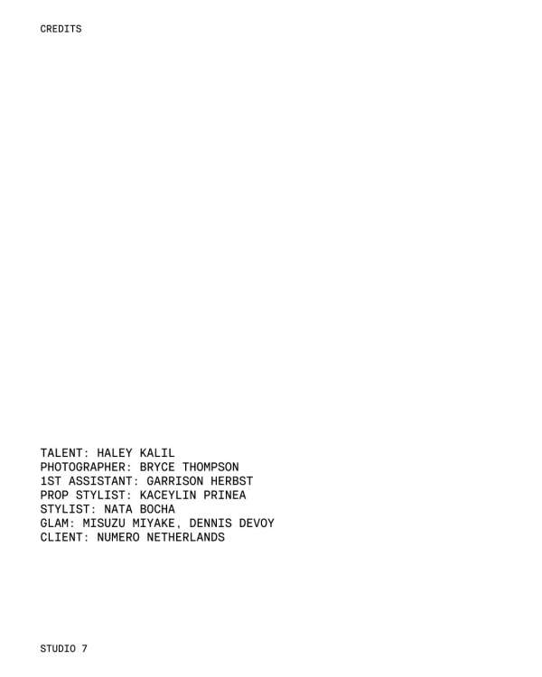 An editorial moment with @haleyybaylee in t...