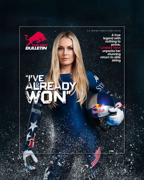 Olympic icon Lindsey Vonn, captured for The...