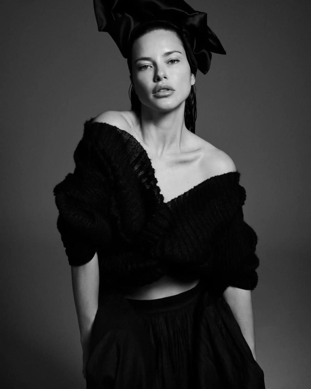 Adriana Lima, bringing her iconic supermodel energ...