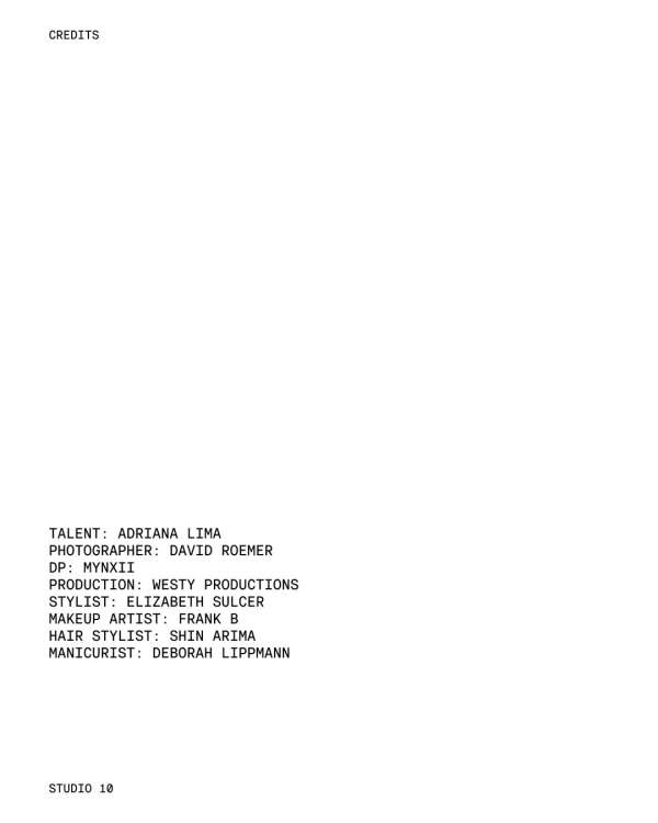 The ultimate bombshell. @adrianalima in the...