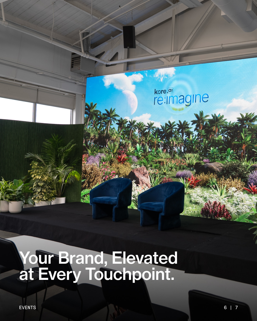 From brand spectacles to intimate premieres, PIER59 Studios sets the stage.⁠
⁠
Our Chelsea campus is designed for experience — 110,000 sq. ft. of adaptable event space, sweeping Hudson River views, full-service catering, covered decks, and Virtual Production with LED screens that turn any idea into impact.⁠
⁠
When it has to look and feel unforgettable — it starts here.