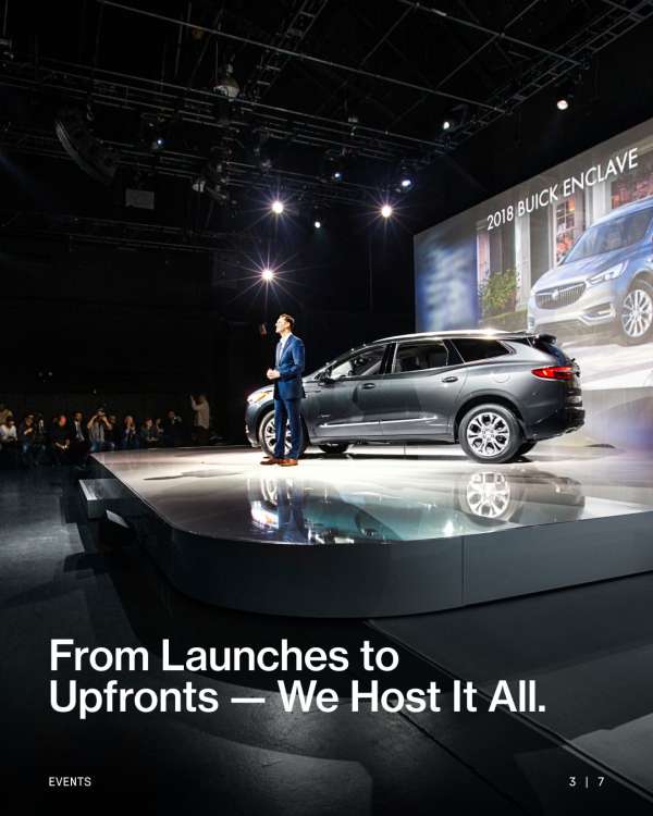 From brand spectacles to intimate premieres...