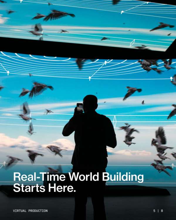 We don’t green screen. We world build.⁠