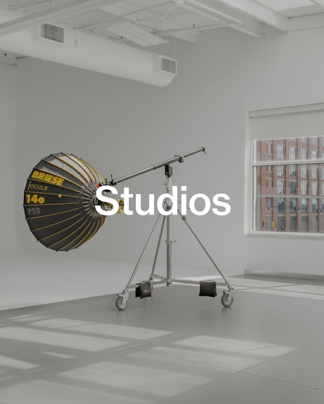 110,000 square feet of possibility.⁠
⁠
With 11 column-free, fully customizable studios, PIER59 Studios is where iconic shoots are made. From daylight-filled spaces to blackout control, motorized grids, and in-house tech support — every square foot is built to elevate the process.⁠
⁠
Whether it’s fashion, film, or art — our studios aren’t just the setting. They’re part of the story.
