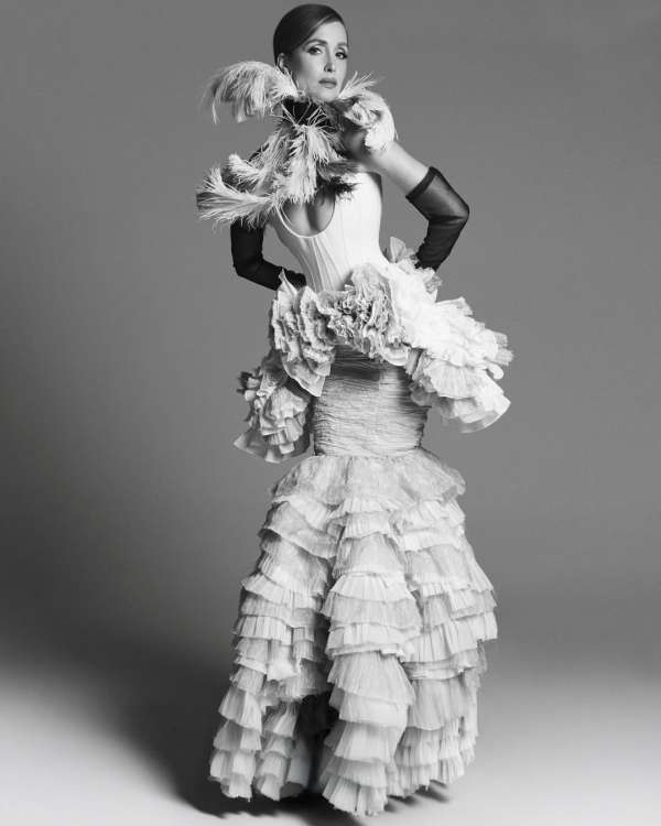 Award-winning actress Rose Byrne in the stu...