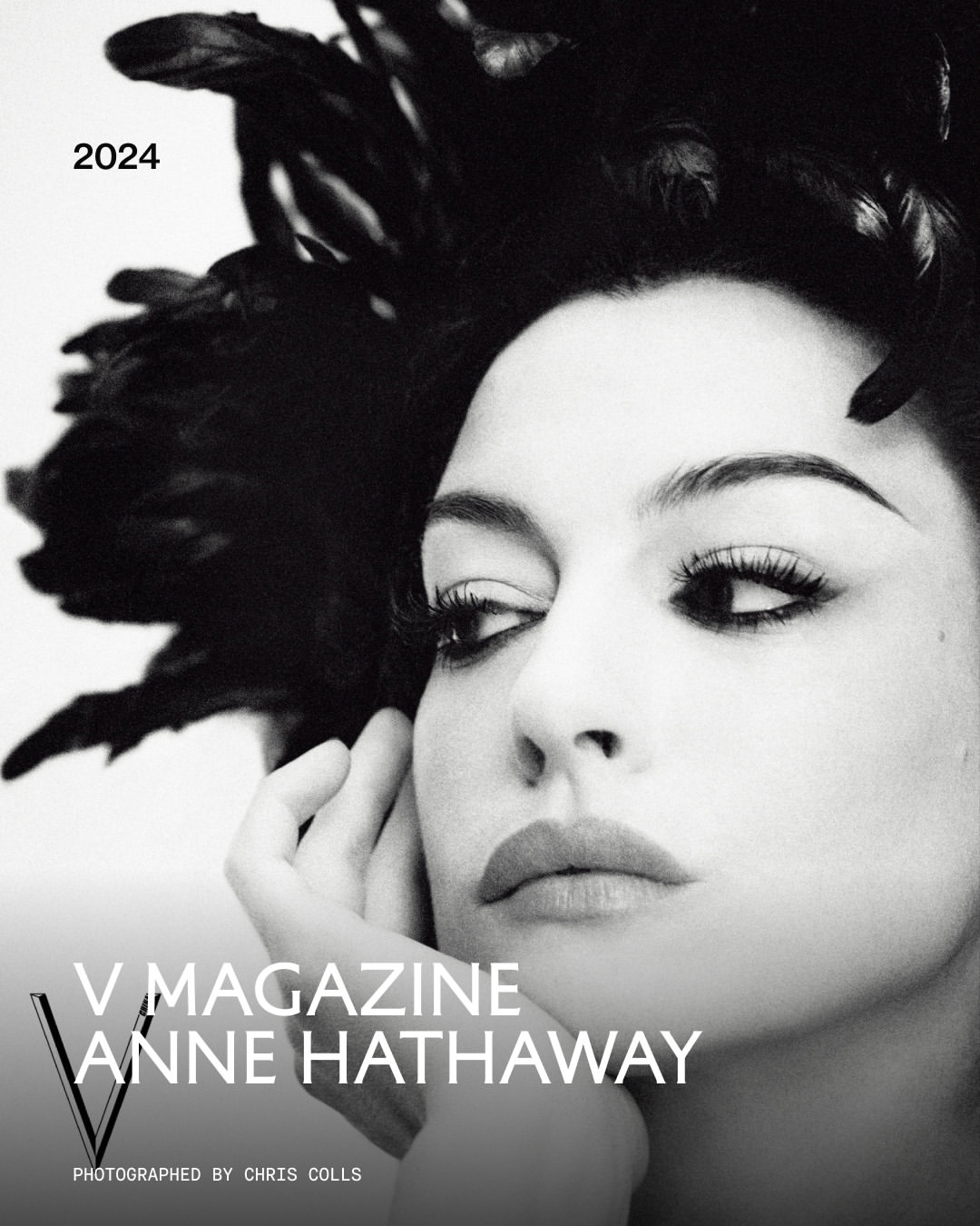 Revisiting Anne Hathaway for V Magazine, following...