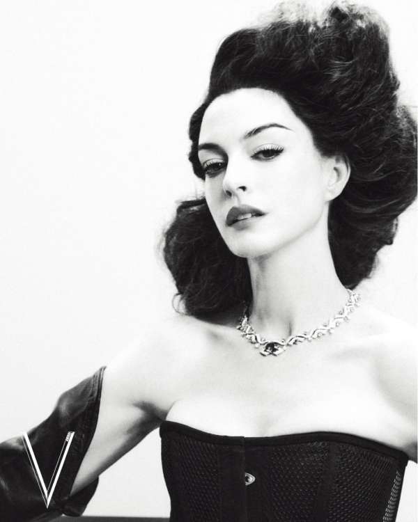 Revisiting Anne Hathaway for V Magazine, fo...