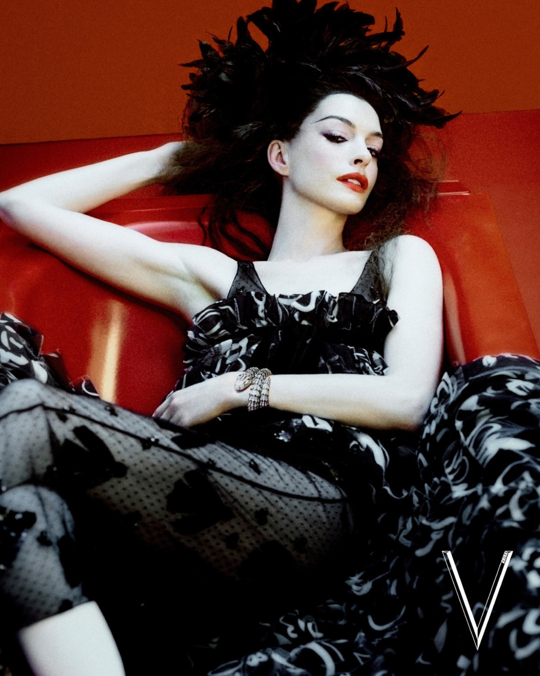 Revisiting Anne Hathaway for V Magazine, following...
