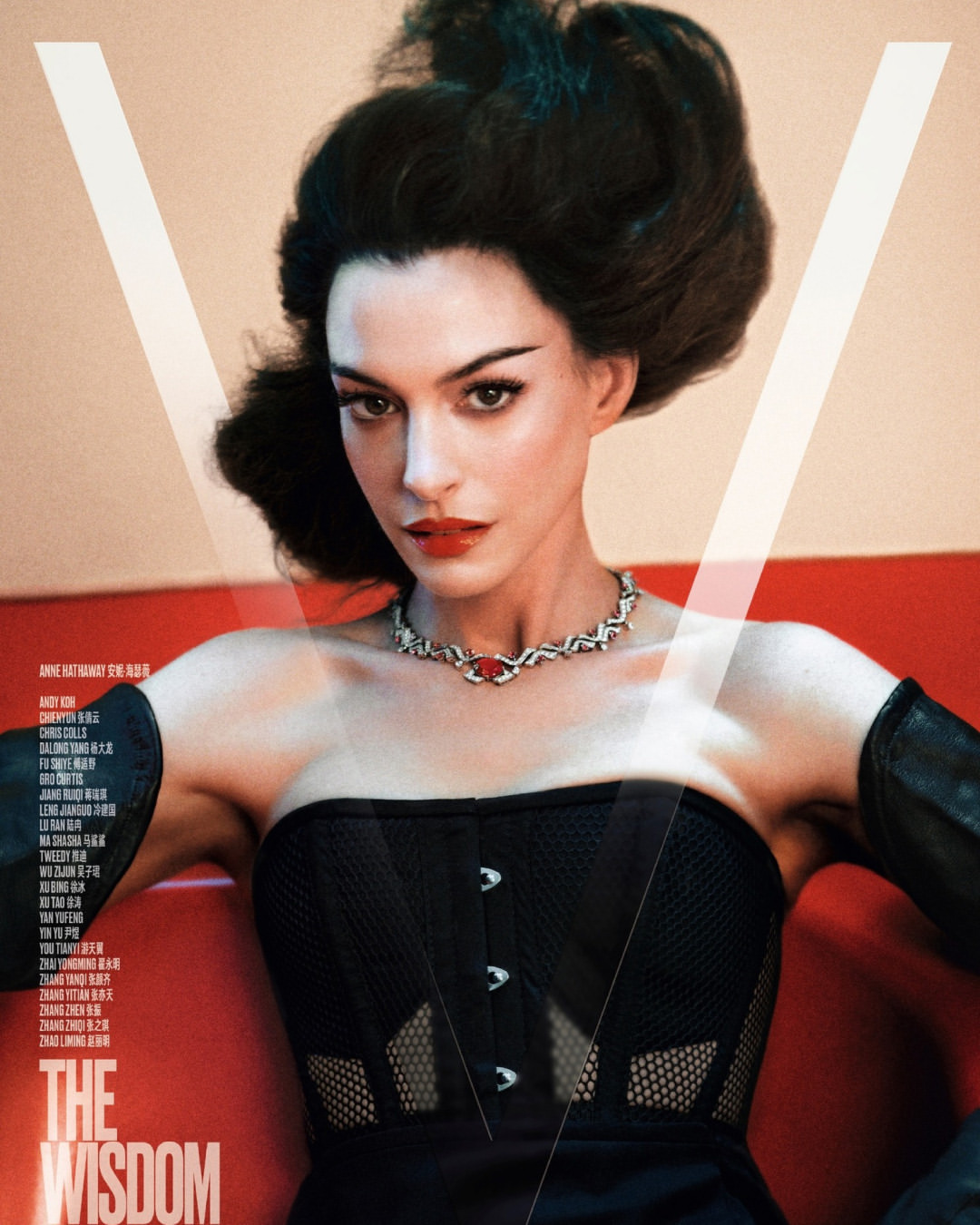Revisiting Anne Hathaway for V Magazine, following...