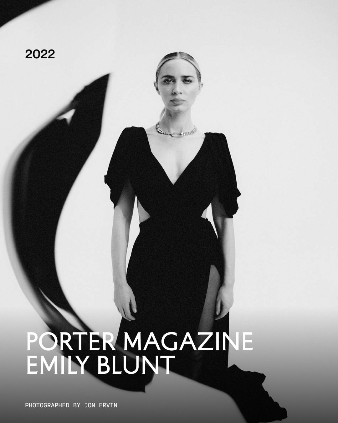Revisiting Emily Blunt for Porter Magazine, follow...