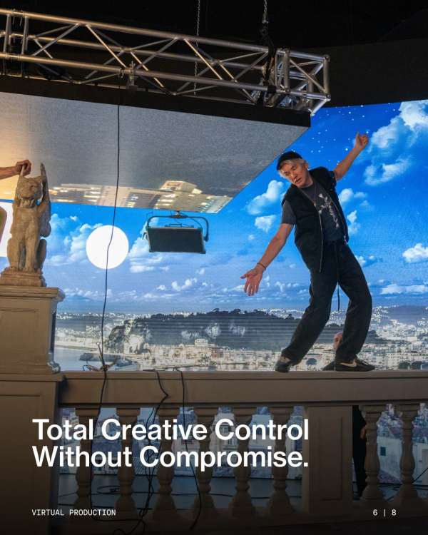 We don’t green screen. We world build.⁠