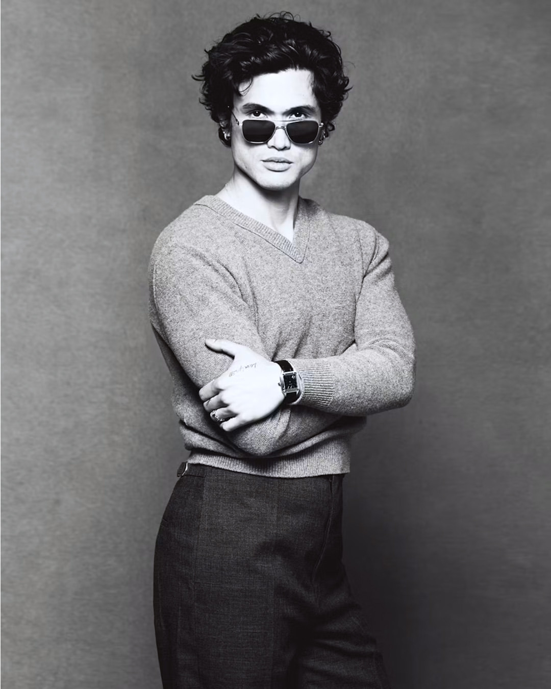 Charles Melton for W Magazine's 2026 TV Portfolio....