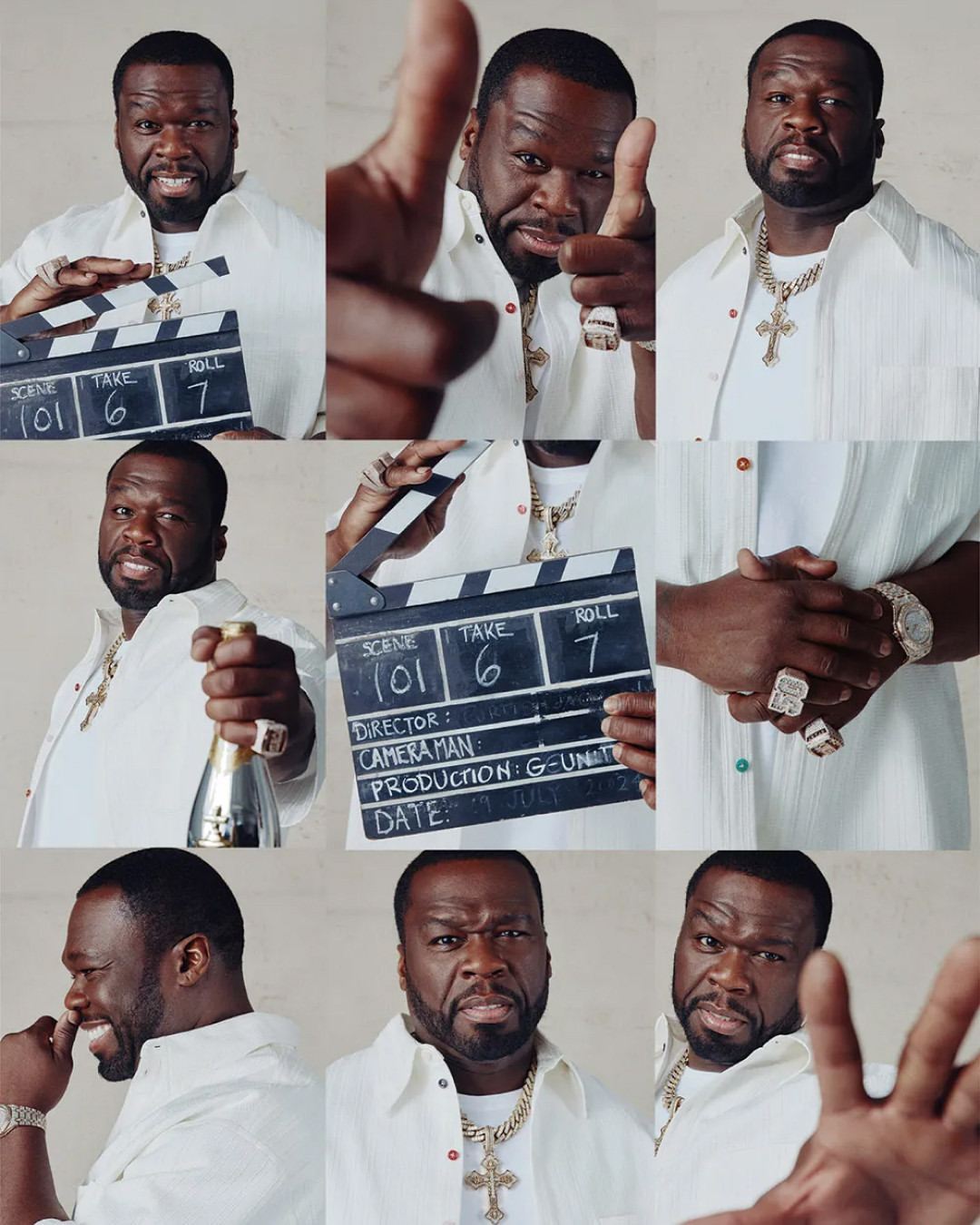 50 Cent for @hollywoodreporter. Shot at PIER59 Studios.⁠ ⁠
⁠
From our archive. One of many productions that shaped visual culture over the last three decades.⁠ ⁠
⁠
Join us as we celebrate 30 years of creativity & technology.