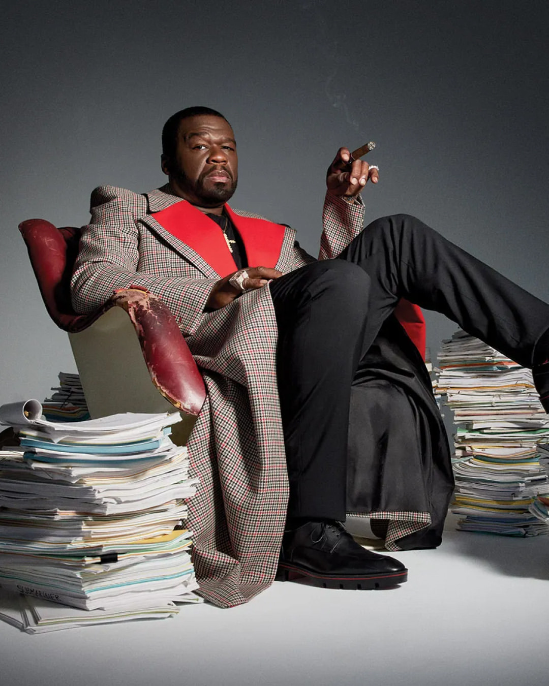 50 Cent for @hollywoodreporter. Shot at PIER59 Studios.⁠ ⁠
⁠
From our archive. One of many productions that shaped visual culture over the last three decades.⁠ ⁠
⁠
Join us as we celebrate 30 years of creativity & technology.
