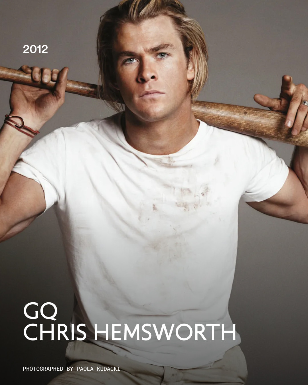 Chris Hemsworth for GQ. Shot at PIER59 Studios in 2012.⁠ ⁠
⁠
From our archive. One of many productions that shaped visual culture over the last three decades.⁠ ⁠
⁠
Join us as we celebrate 30 years of creativity & technology.