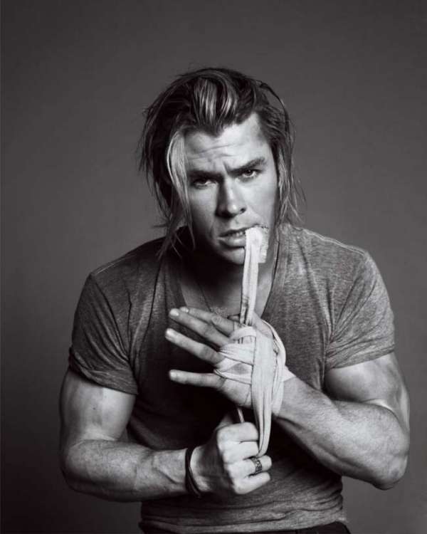Chris Hemsworth for GQ. Shot at PIER59 Stud...