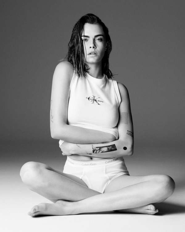 Cara Delevingne for Calvin Klein. Shot at P...