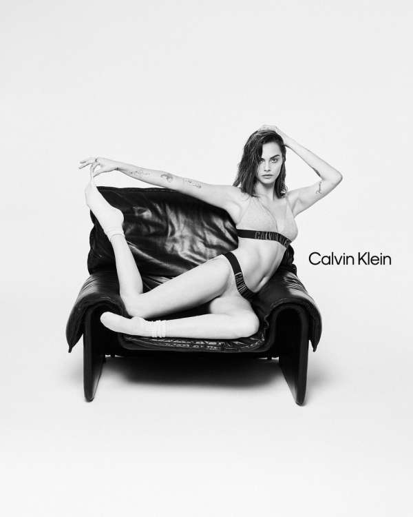 Cara Delevingne for Calvin Klein. Shot at P...