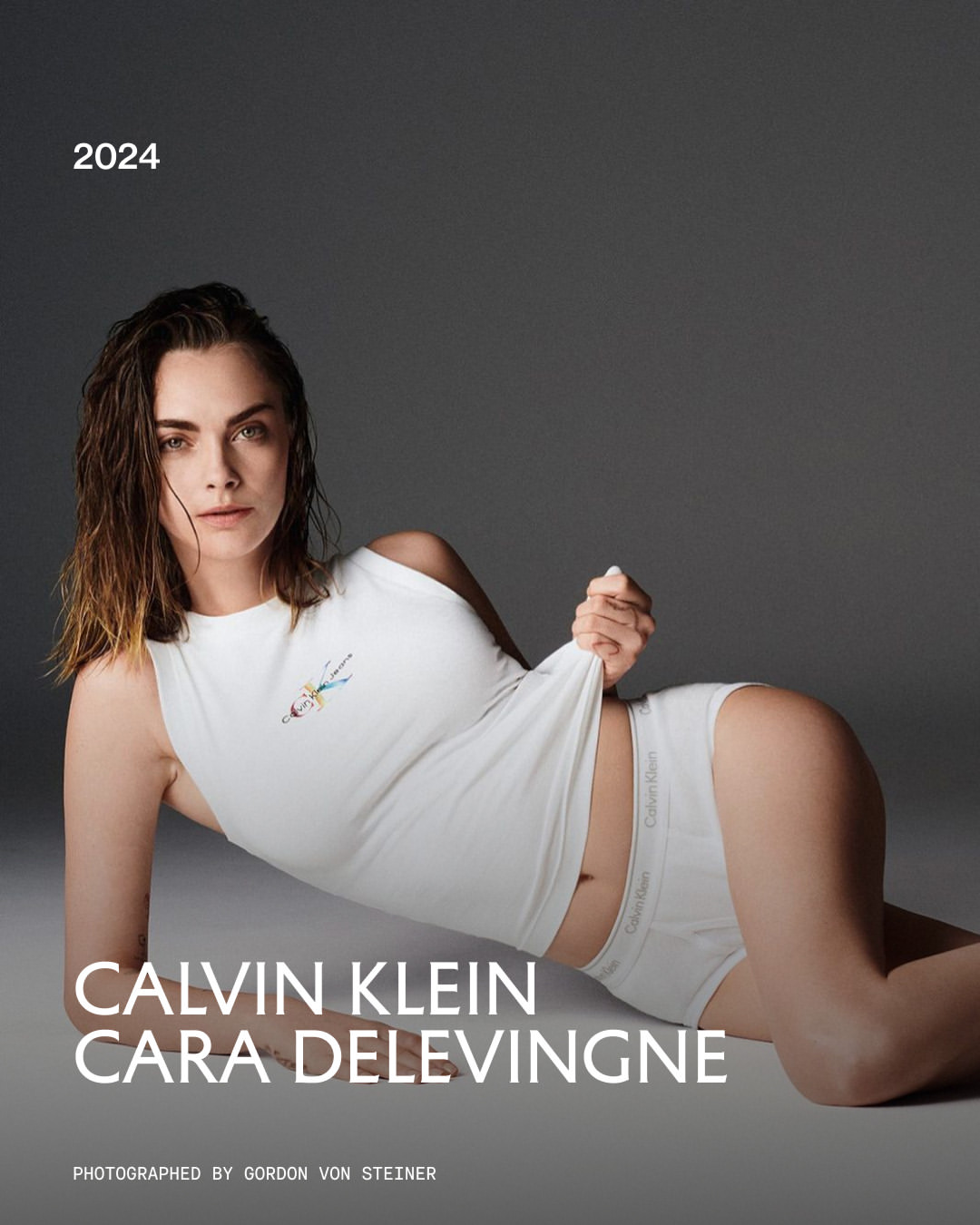 Cara Delevingne for Calvin Klein. Shot at PIER59 Studios in 2024.⁠ ⁠
⁠
From our archive. One of many productions that shaped visual culture over the last three decades.⁠ ⁠
⁠
Join us as we celebrate 30 years of creativity & technology.