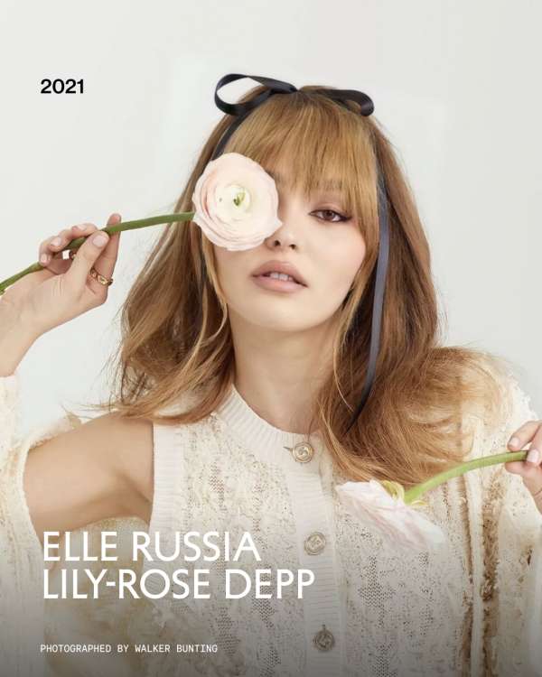 Lily-Rose Depp for Elle Russia. Shot at PIE...