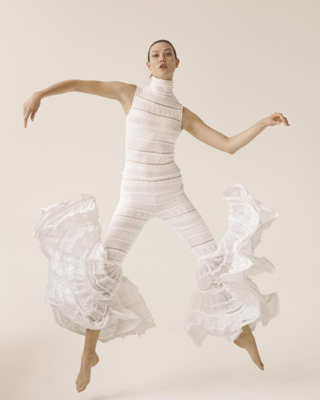 Karlie Kloss for Sunday Times. Shot at PIER59 Studios.⁠ ⁠
⁠
From our archive. One of many productions that shaped visual culture over the last three decades.⁠ ⁠
⁠
Join us as we celebrate 30 years of creativity & technology.
