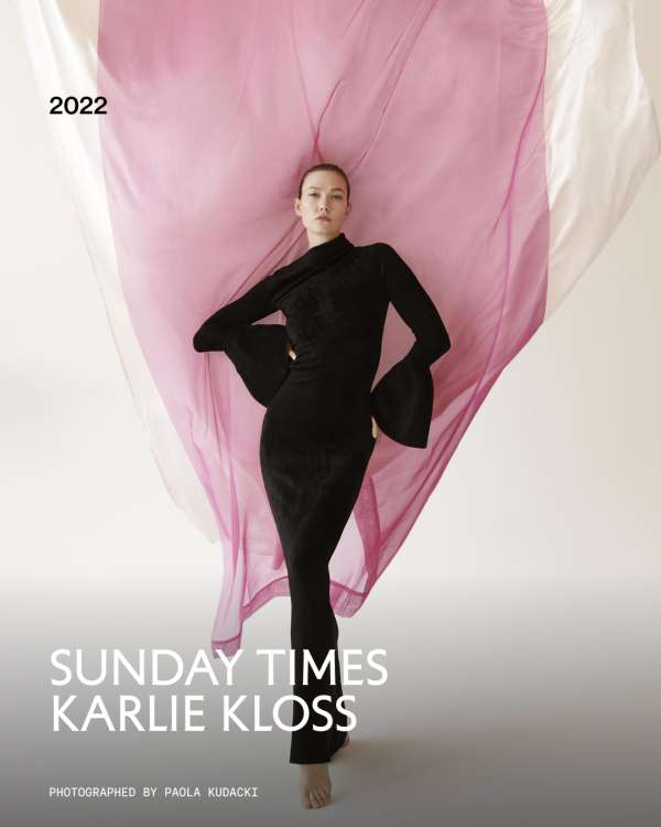Karlie Kloss for Sunday Times. Shot at PIER...